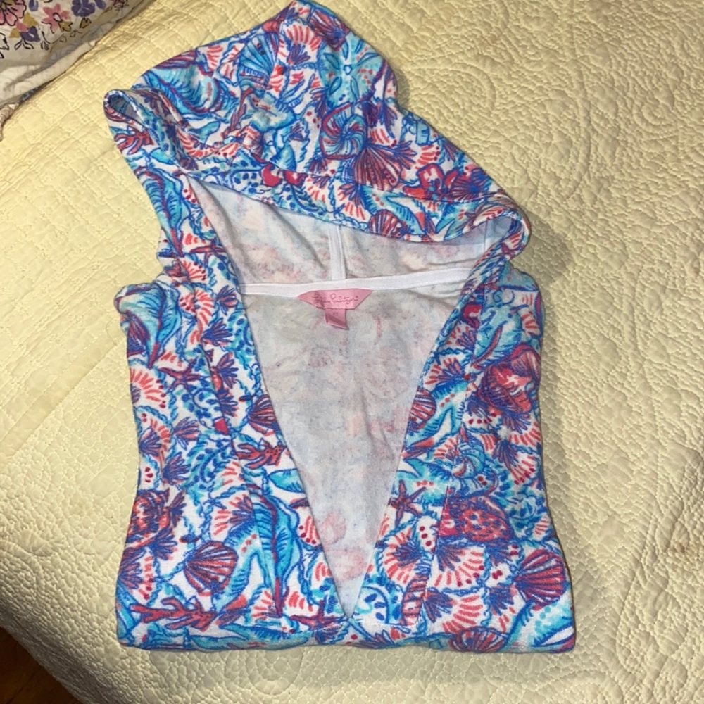 Lilly Pulitzer terry beach tunic